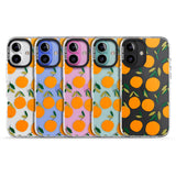 iPhone 16 Pro Max Oranges Pattern Black Impact Phone Case