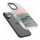 iPhone 16 Pro Max Beach Pier Photograph Black Impact Phone Case