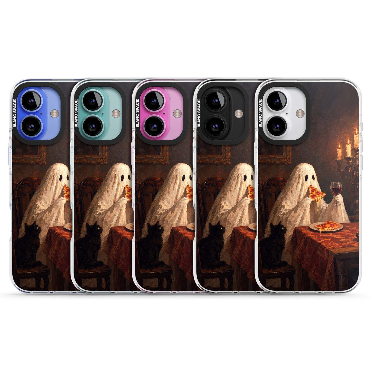 Lonely Night In art iPhone case | Clear Impact case for iPhone 16, iPhone 16 Plus
