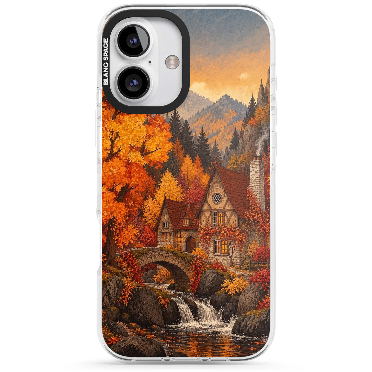 Auburn Cottage iPhone case | Clear Impact case for iPhone 16, iPhone 16 Plus