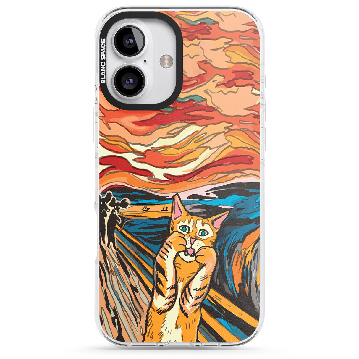 iPhone 16 Pro Max The Meow Black Impact Phone Case