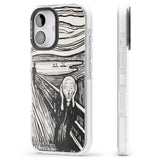 iPhone 16 Pro Max The Scream Black Impact Phone Case