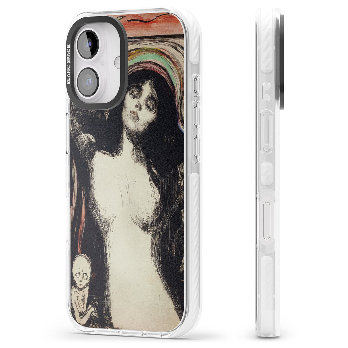 iPhone 16 Pro Max Madonna Black Impact Phone Case