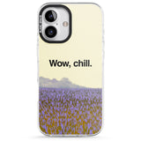 iPhone 16 Pro Max Wow, chill Black Impact Phone Case