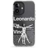 iPhone 16 Pro Max Vitruvian Man Black Impact Phone Case