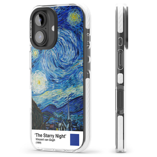 iPhone 16 Pro Max The Starry Night Black Impact Phone Case