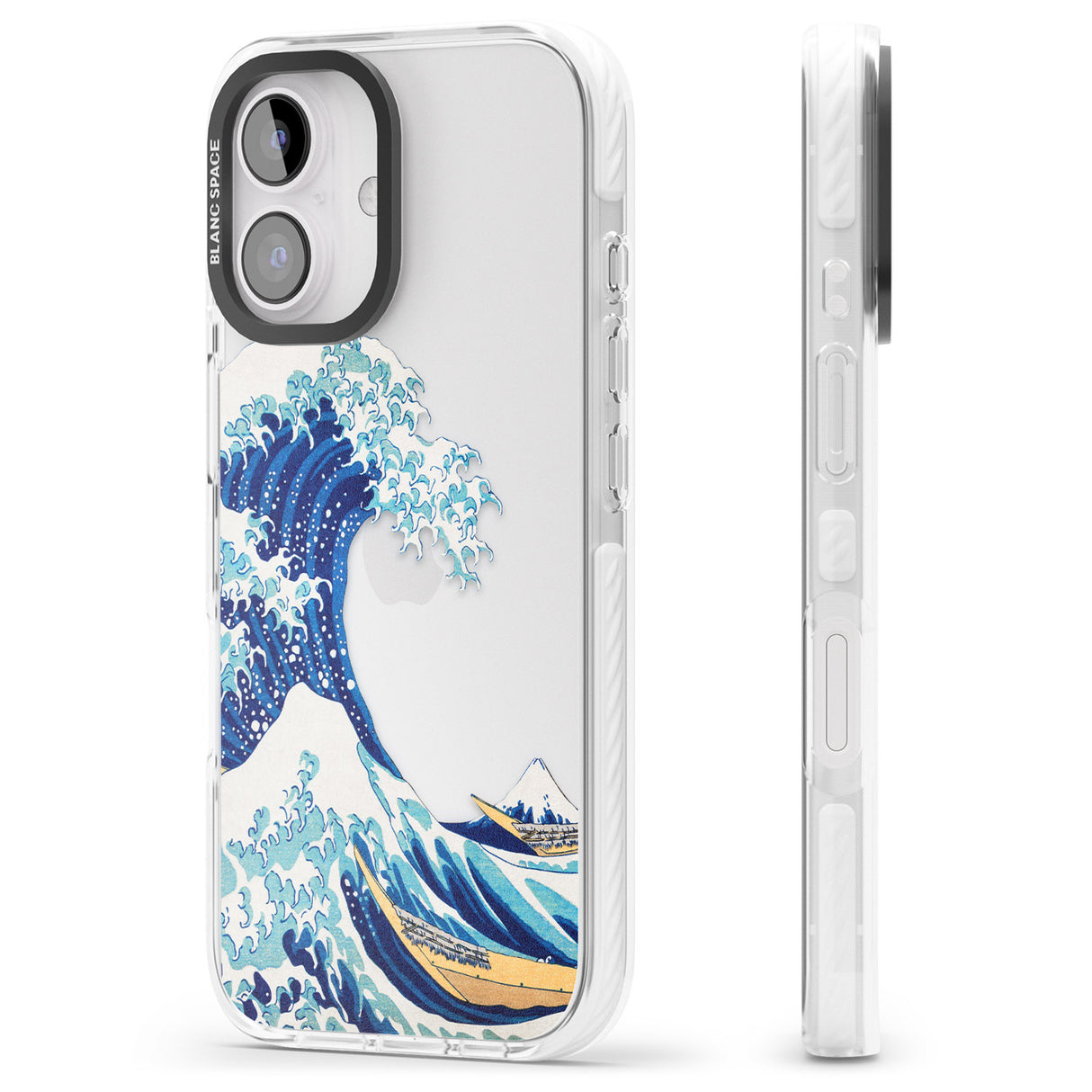 iPhone 16 Pro Max The Great Wave of Kanagawa Black Impact Phone Case