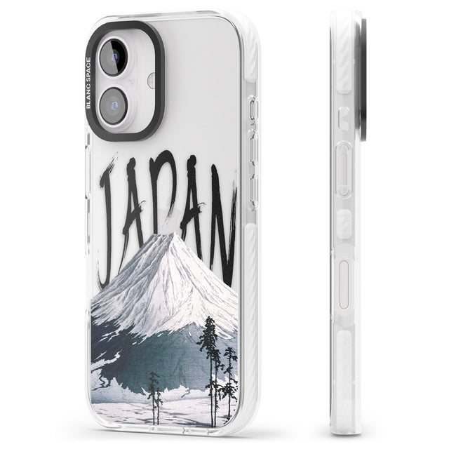 iPhone 16 Pro Max Mount Fuji Cutout Black Impact Phone Case