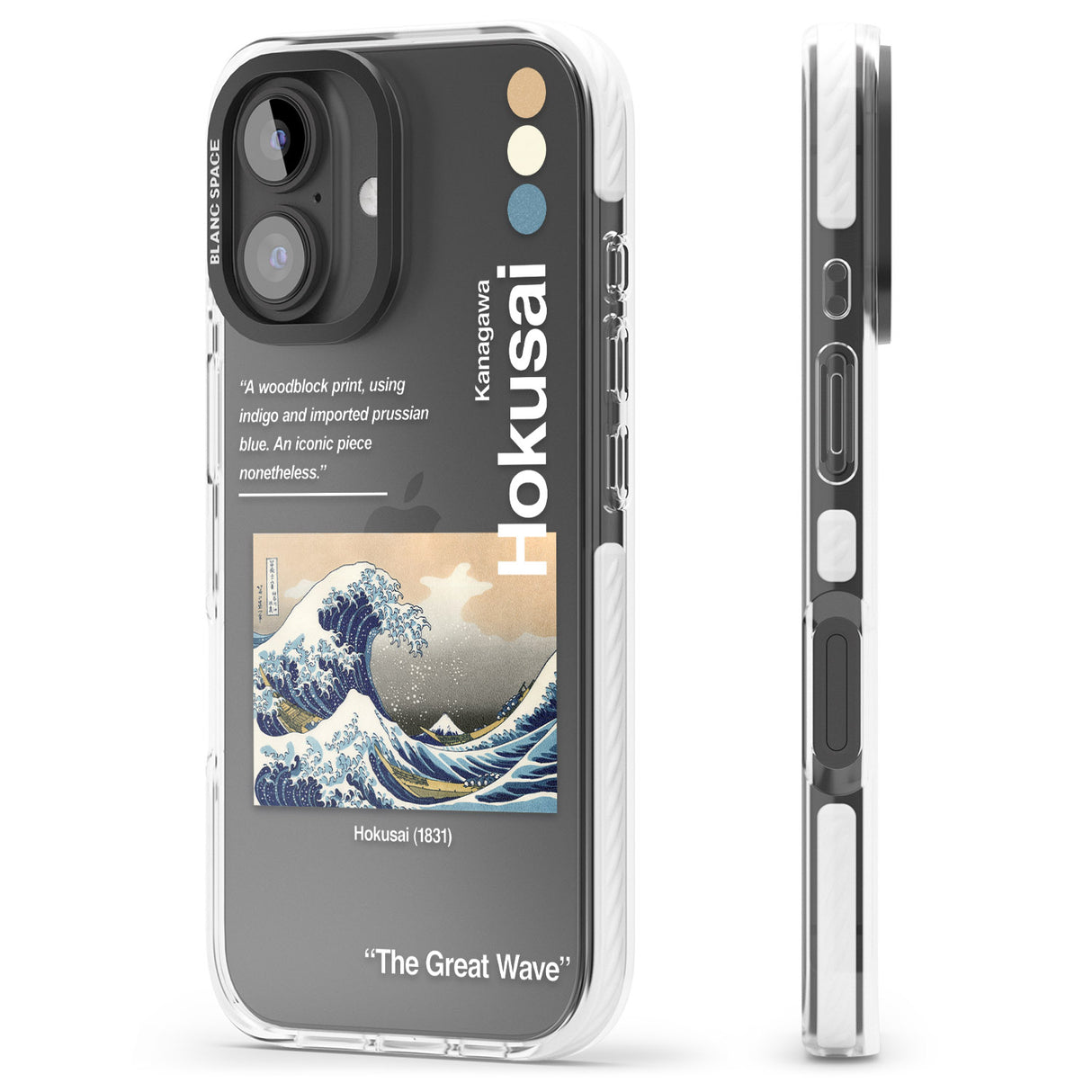 iPhone 16 Pro Max The Great Wave Black Impact Phone Case