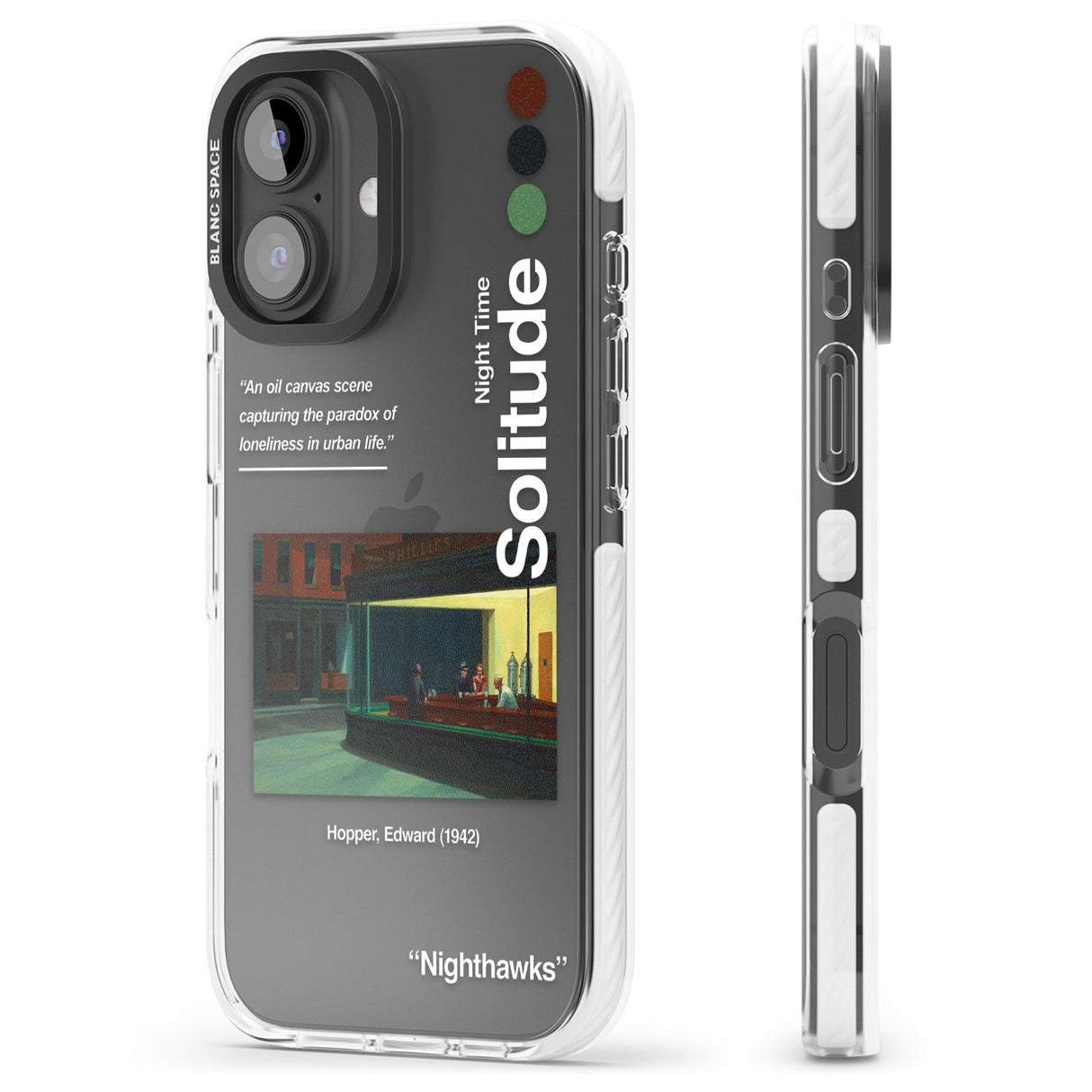 iPhone 16 Pro Max Nighthawks Black Impact Phone Case