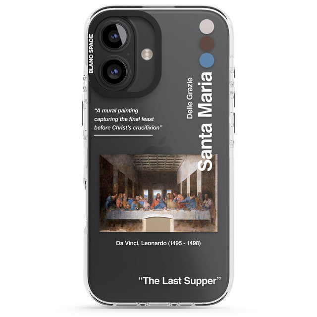 iPhone 16 Pro Max The Last Supper Black Impact Phone Case