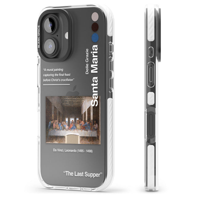 iPhone 16 Pro Max The Last Supper Black Impact Phone Case