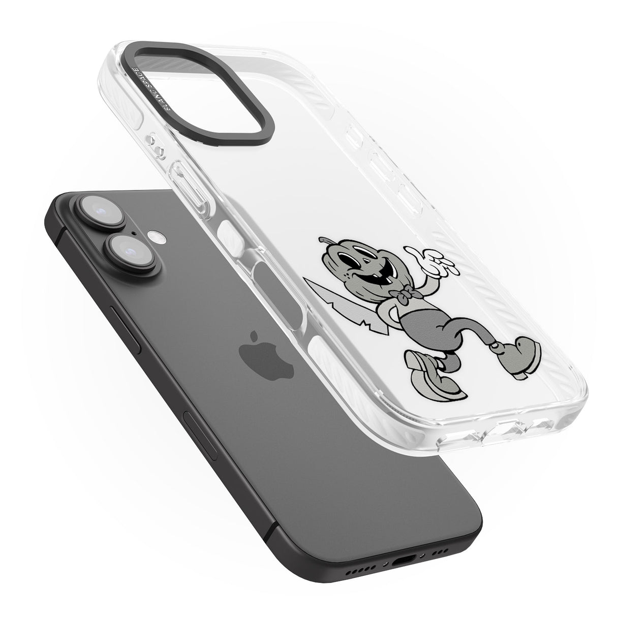 iPhone 16 Pro Max Jack o' slasher Black Impact Phone Case