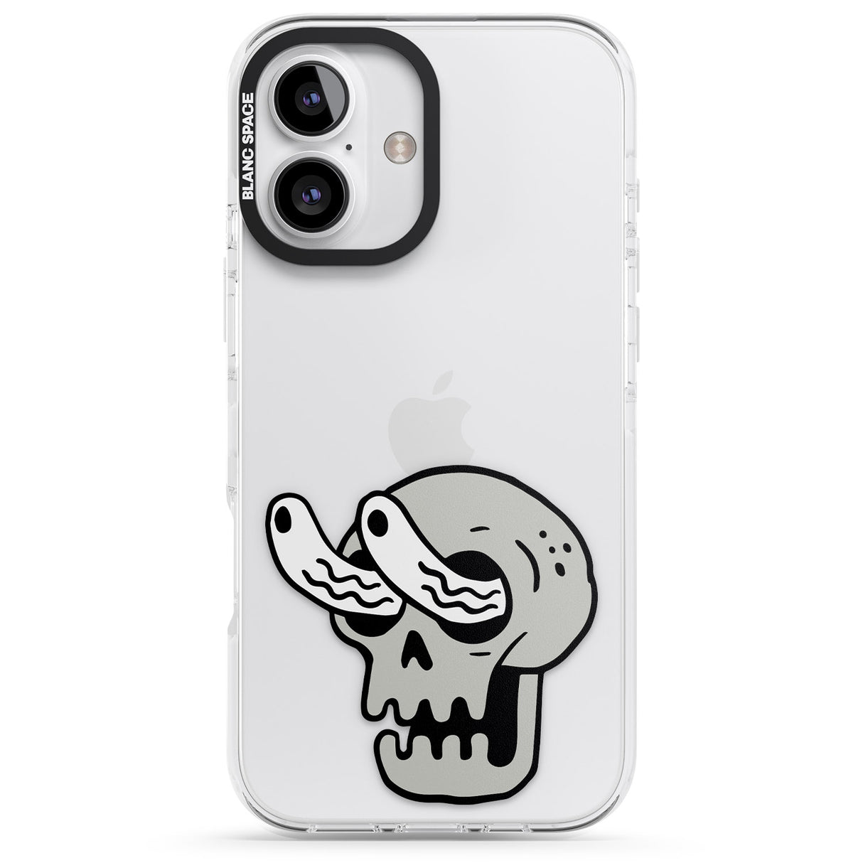 iPhone 16 Pro Max Skull Eyes Black Impact Phone Case