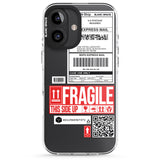 iPhone 16 Pro Max Shipping Label Black Impact Phone Case