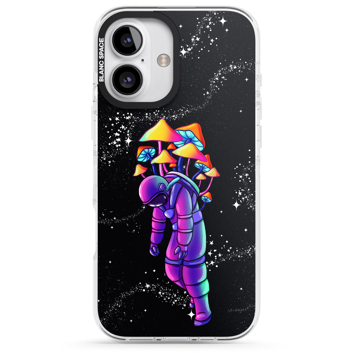 iPhone 16 Pro Max Space Mutation Black Impact Phone Case