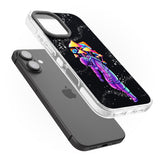 iPhone 16 Pro Max Space Mutation Black Impact Phone Case