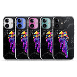 iPhone 16 Pro Max Space Mutation Black Impact Phone Case