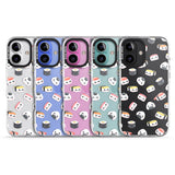 iPhone 16 Pro Max Kawaii Sushi & Rice Black Impact Phone Case