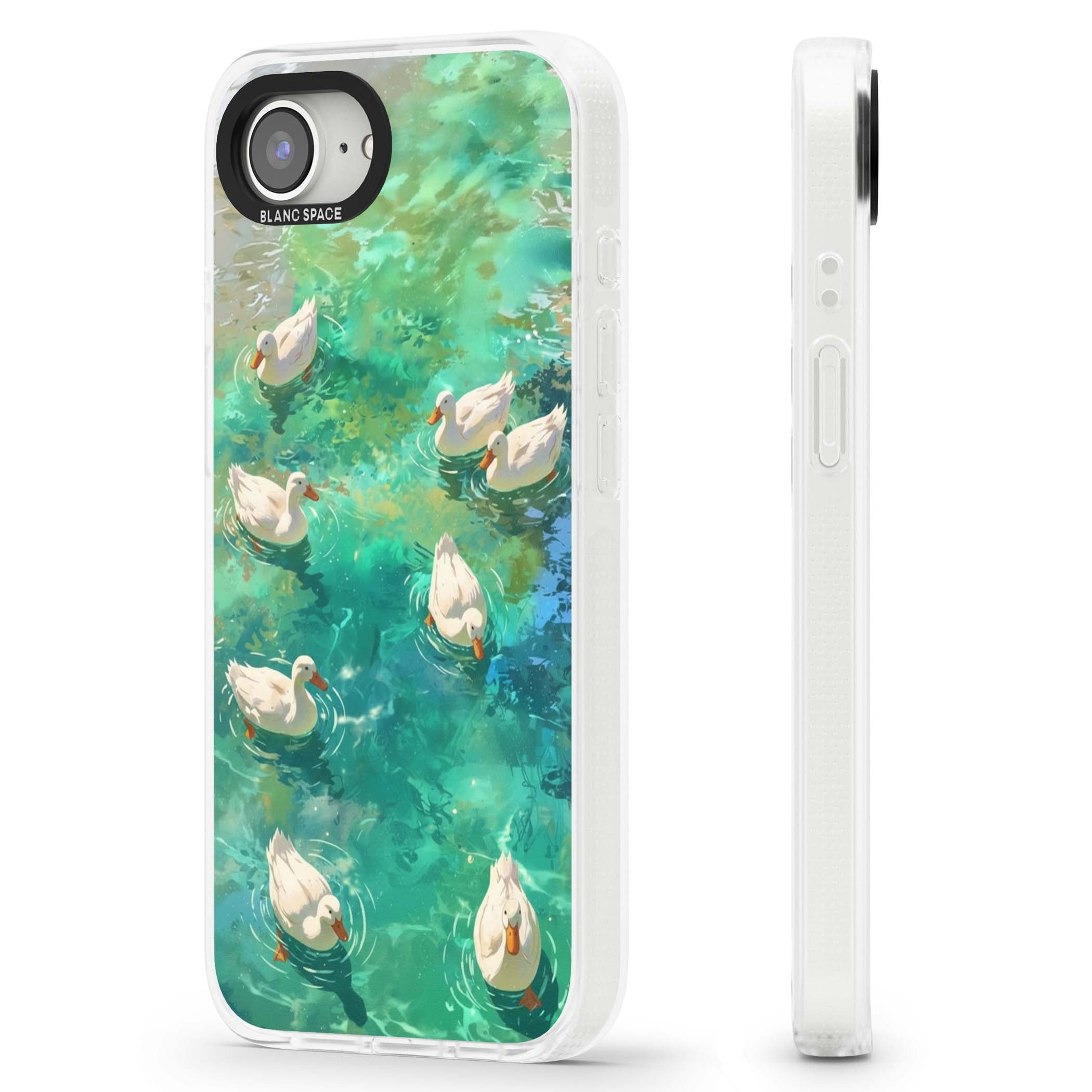 Ducks In The Pond for her iPhone case | Clear Case Impact Air case for iPhone 16e, iPhone 17e