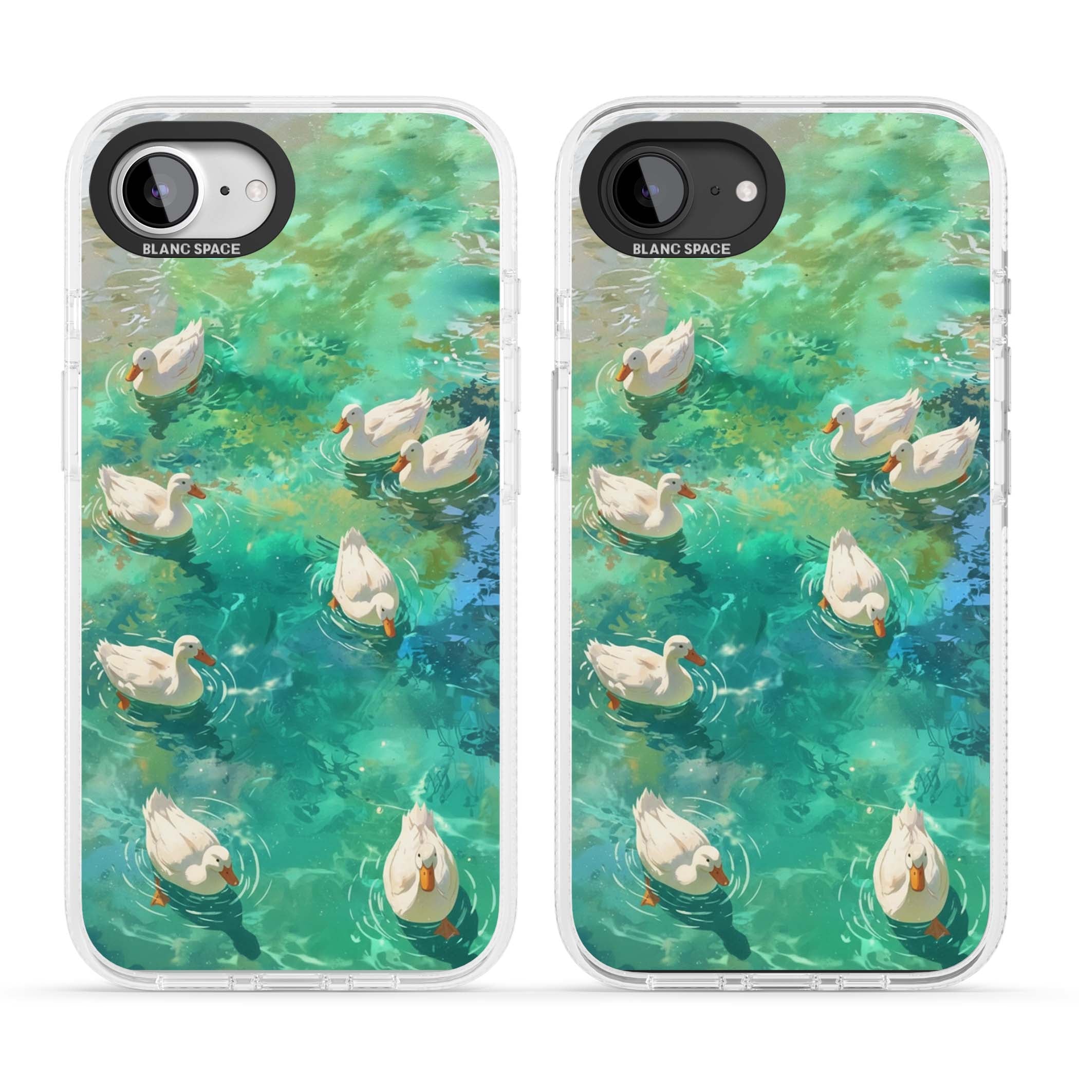 Ducks In The Pond for her iPhone case | Clear Case Impact Air case for iPhone 16e, iPhone 17e