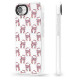 Pink and Blue Cat Pattern