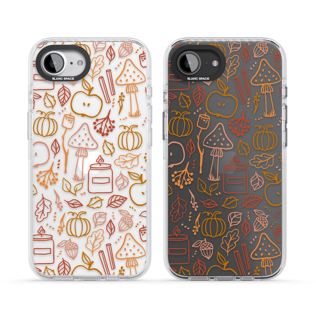 Autumn Line Pattern