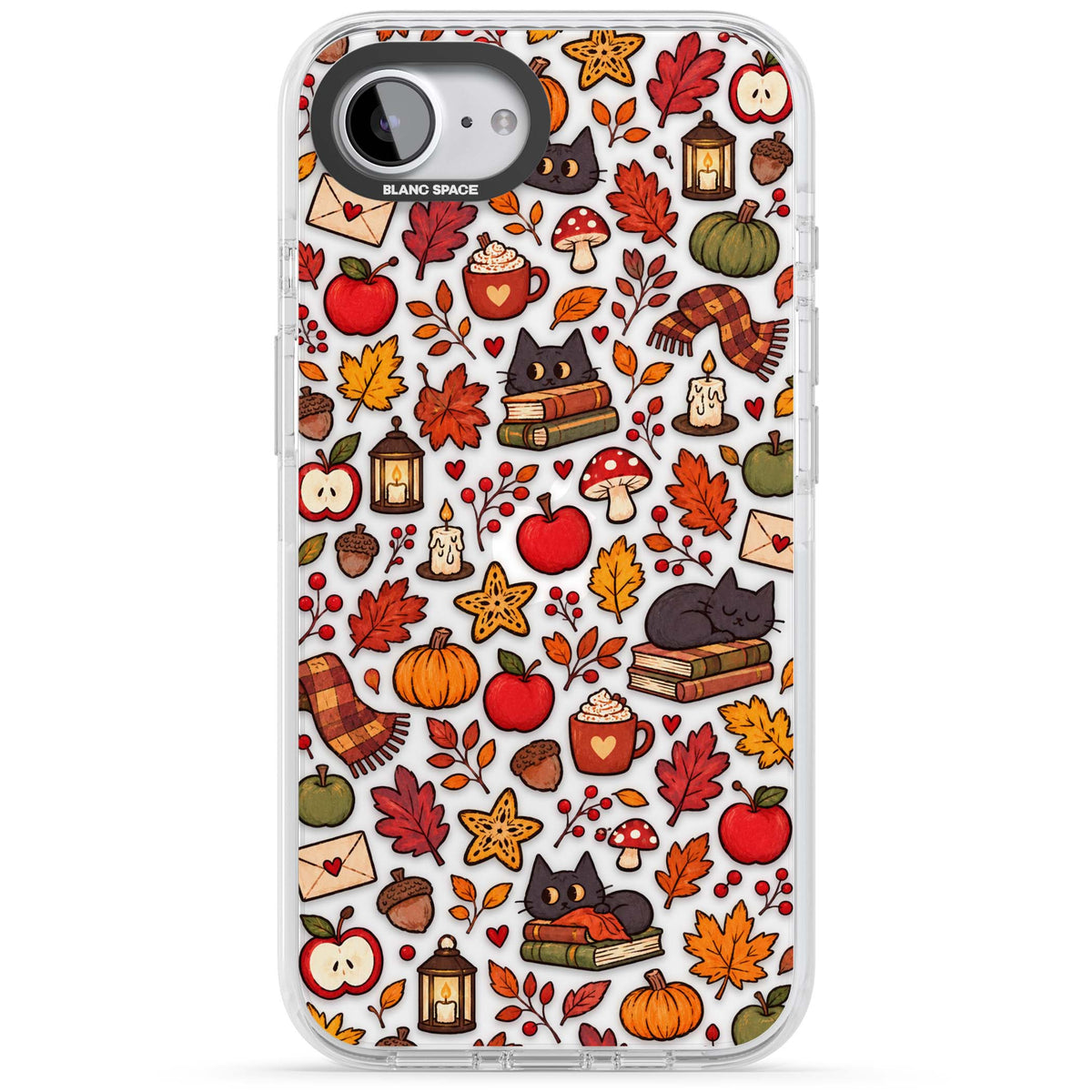Autumn Mix iPhone case | Clear Impact case for iPhone 16e, iPhone 17e