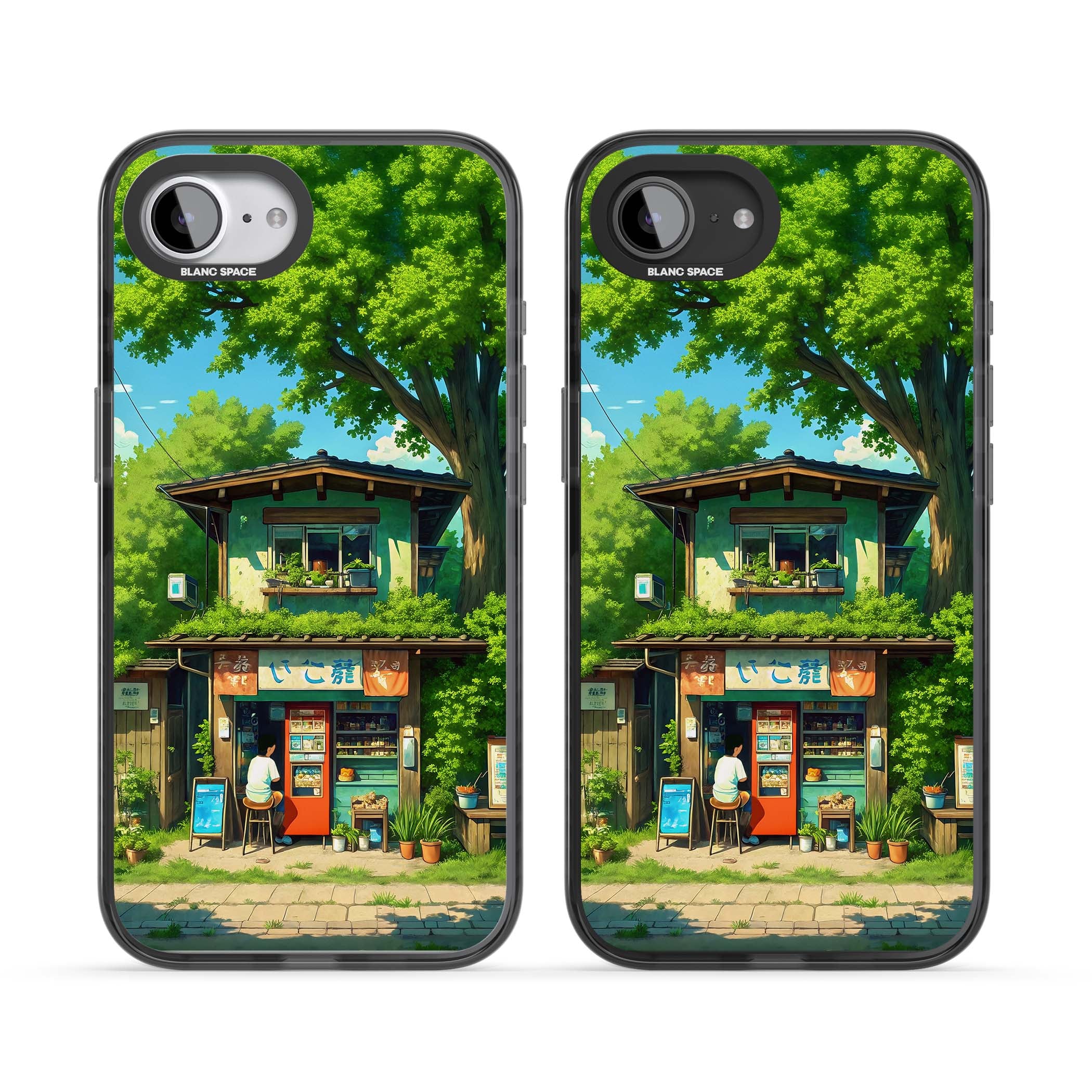 Countryside Kiosk for her iPhone case | Black Impact case for iPhone 16e, iPhone 17e