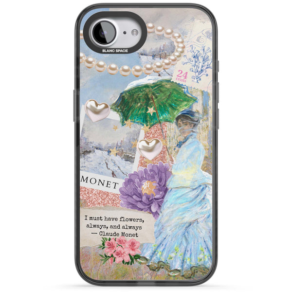 Monet 'Must Have Flowers' Collage