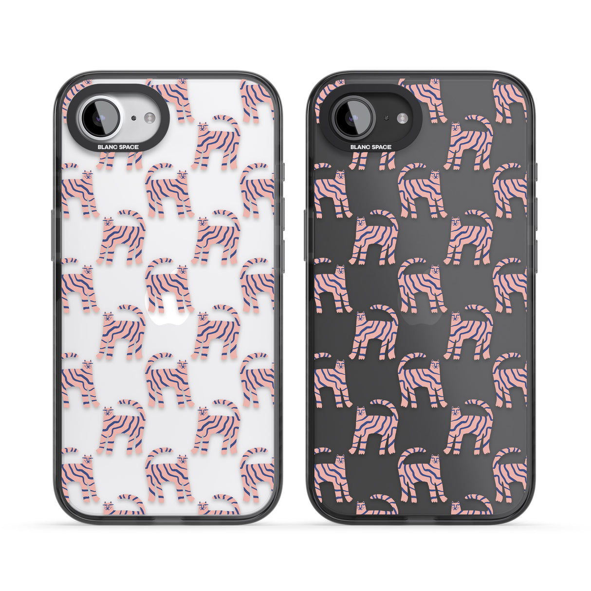 Pink and Blue Cat Pattern