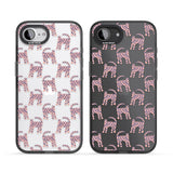 Pink and Blue Cat Pattern