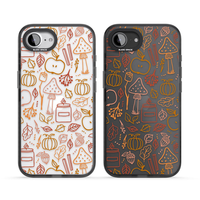Autumn Line Pattern