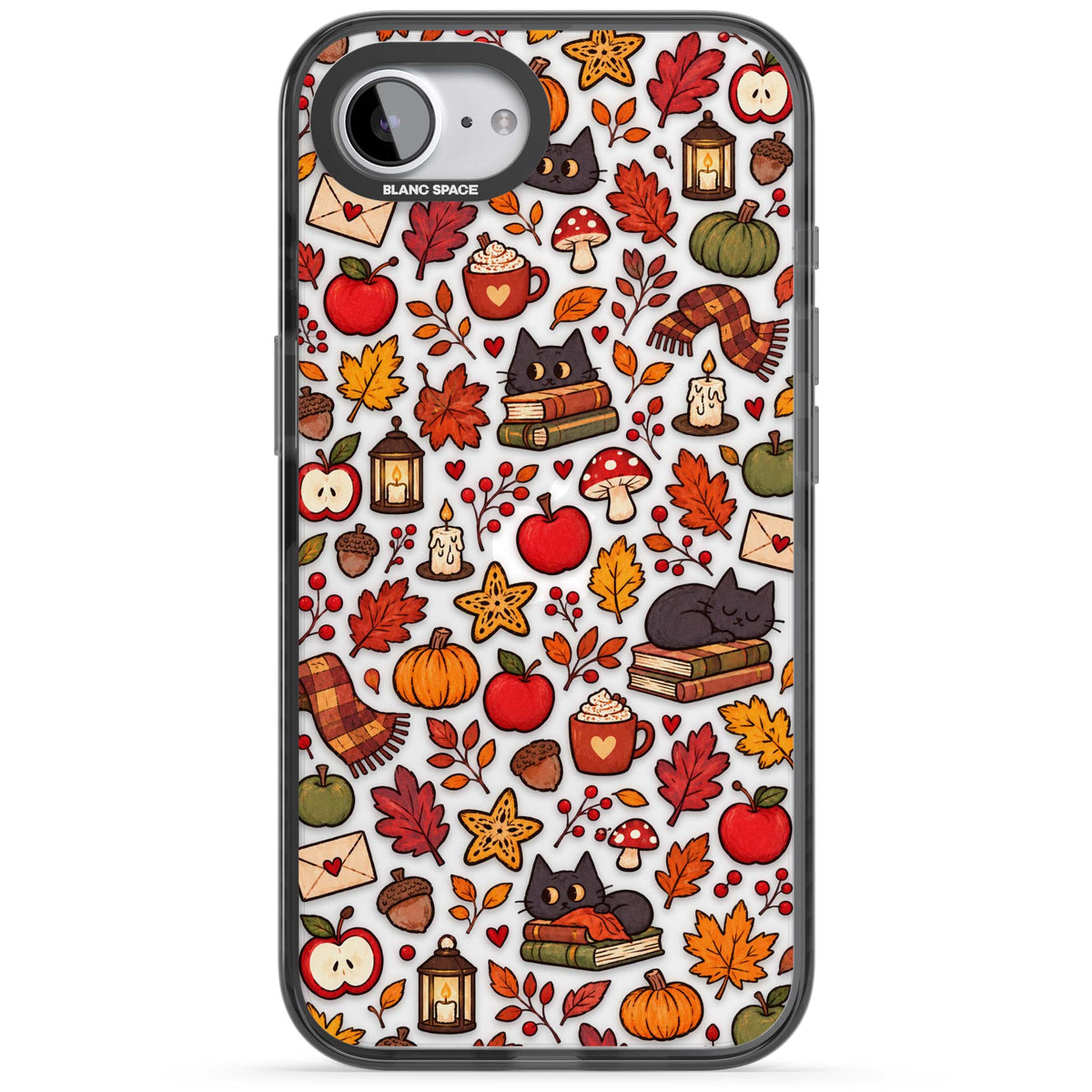 Autumn Mix iPhone case | Black Impact case for iPhone 16e, iPhone 17e