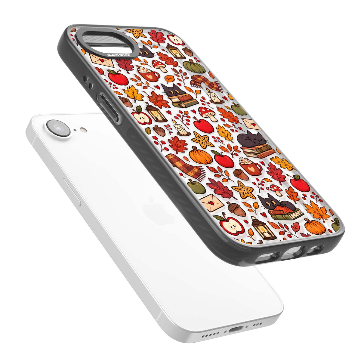 Autumn Mix iPhone case | Black Impact case for iPhone 16e, iPhone 17e