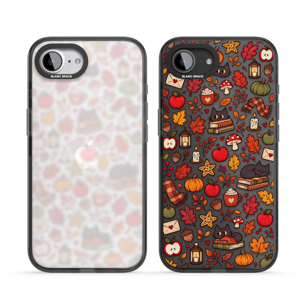 Autumn Mix iPhone case | Black Impact case for iPhone 16e, iPhone 17e