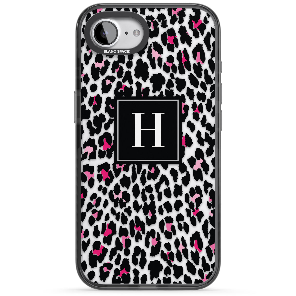 Personalised Pink Monogram Leopard Spots