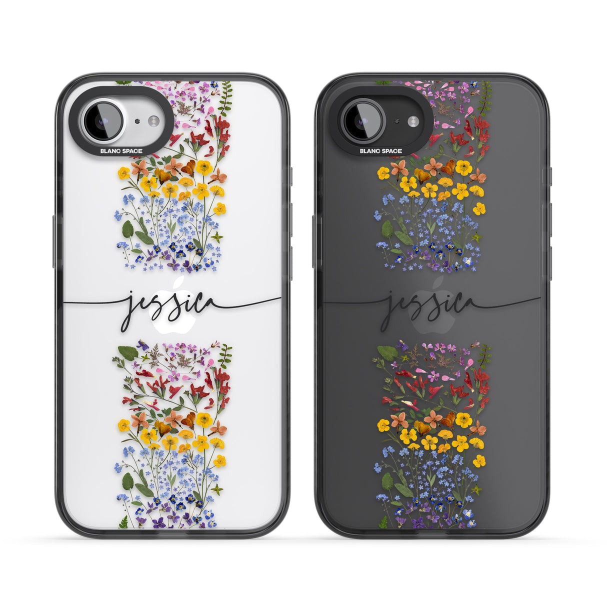 Personalised Wildflower Floral Stripe Personalised