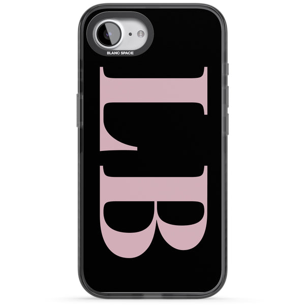 Personalised Pink & Black Letters