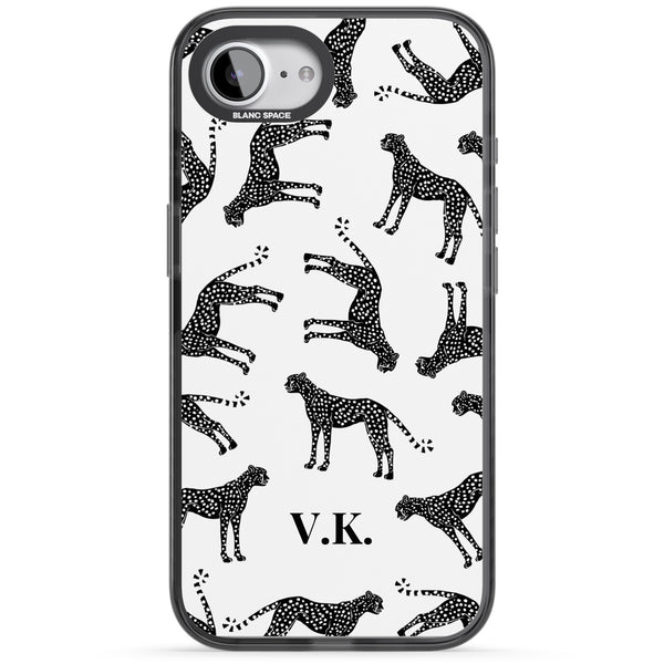 Personalised Monochrome Cheetahs