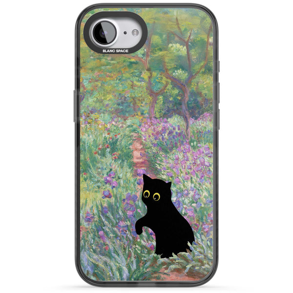 Cat in Monet's Giverny Garden