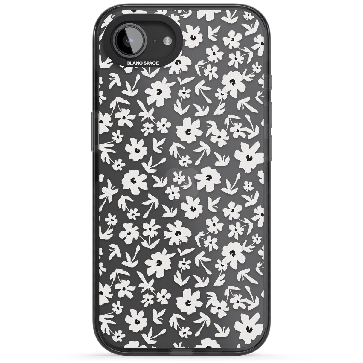 Floral Print on Transparent