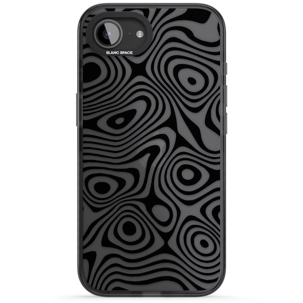 Dark Topographic Map
