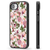 Leafy Floral Pattern Transparent Design