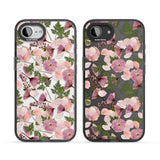 Leafy Floral Pattern Transparent Design