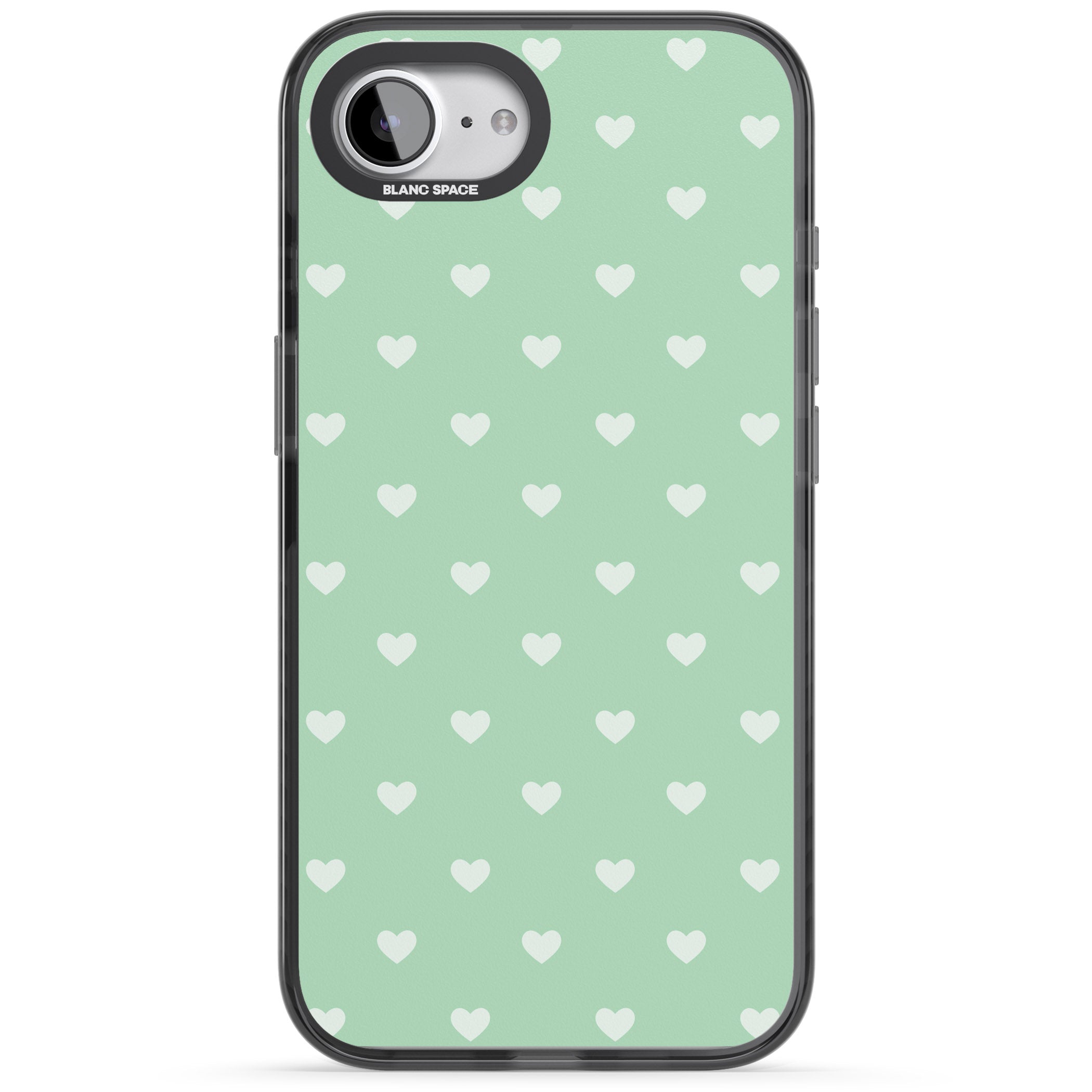 Small Heart Pattern: Green