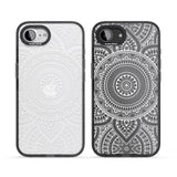 White Henna Flower Wheel