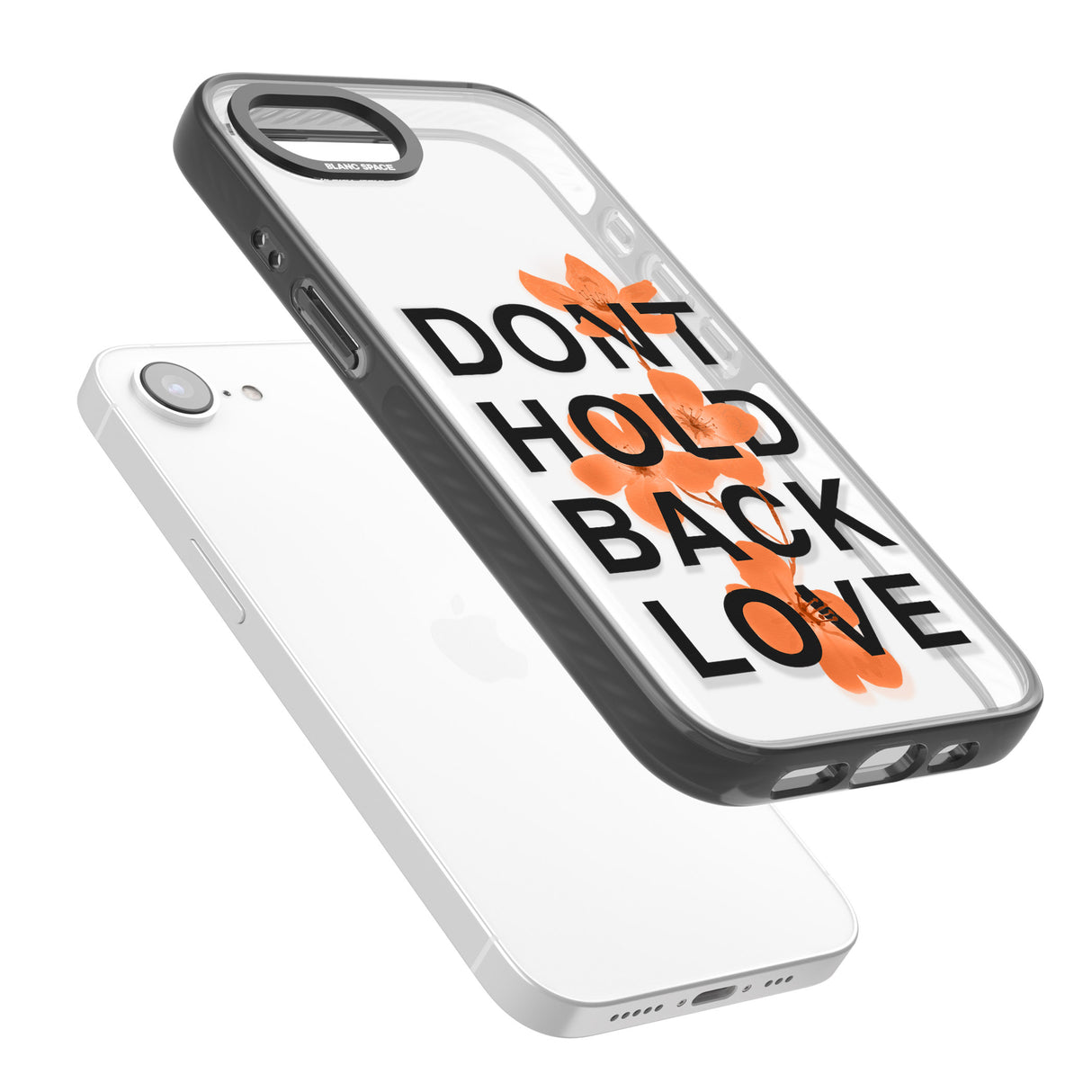 Don't Hold Back Love - Orange & Black