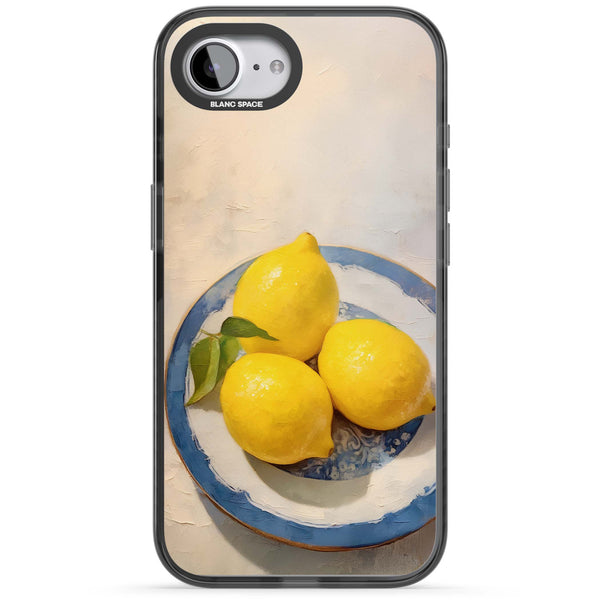 Lemons on Porcelain