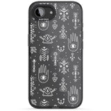 Black Tribal Palms